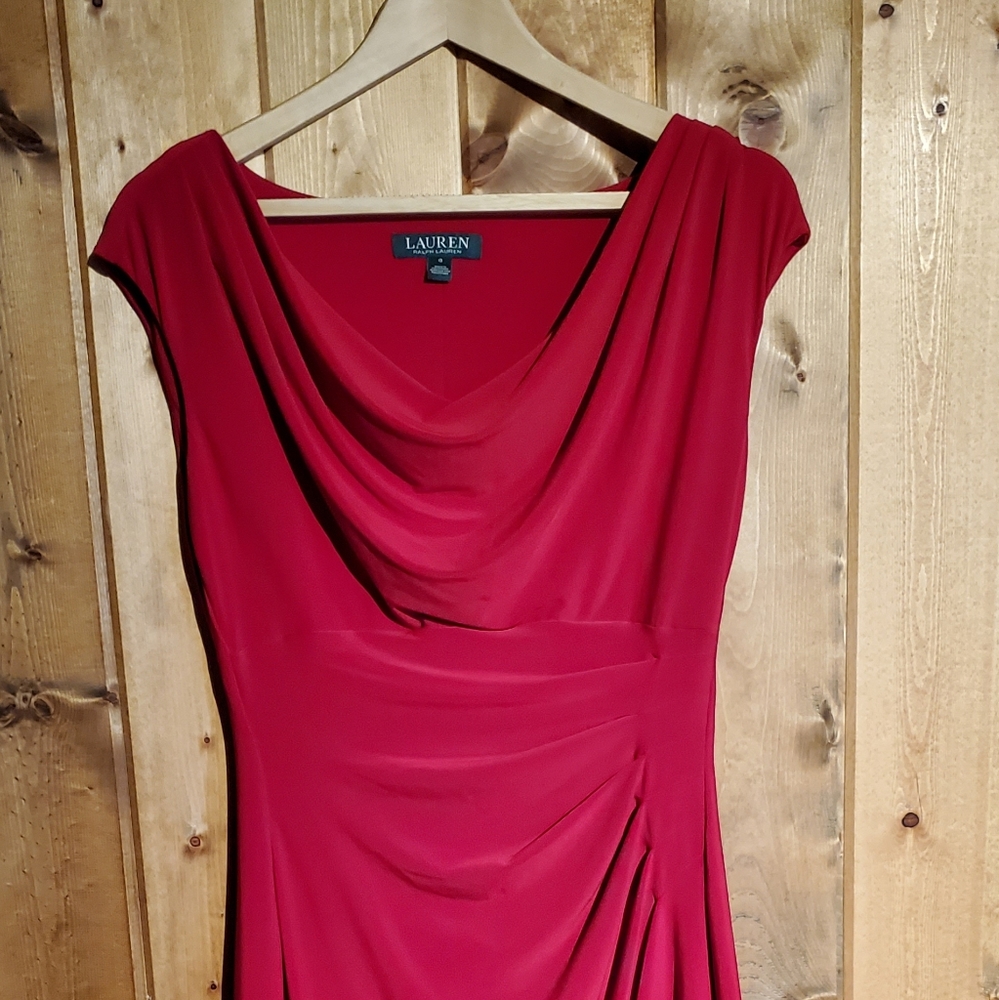Lauren by Ralph Lauren red Dress 8